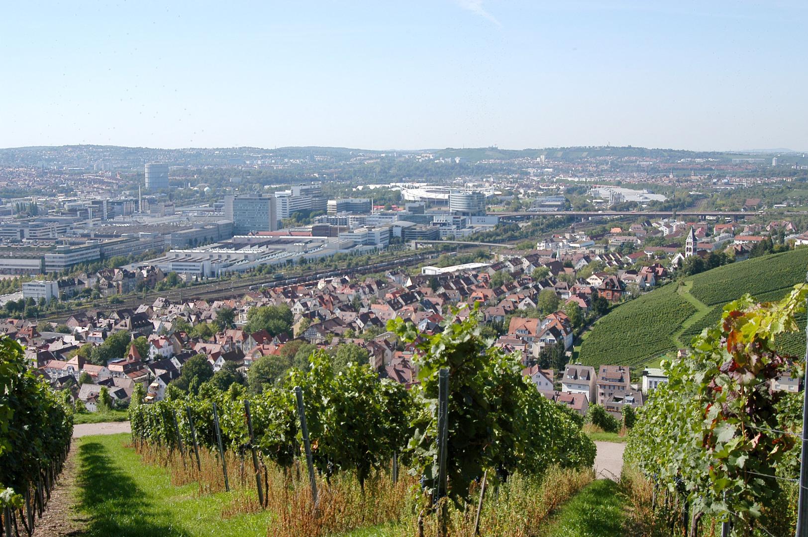Stadtbezirke Neckarvororte